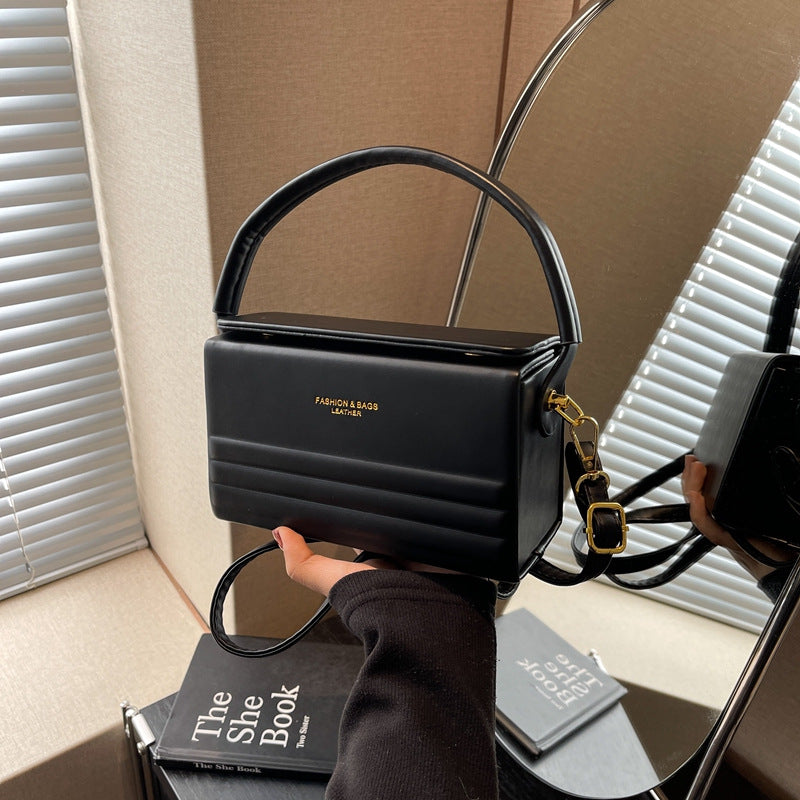 Women’s Stylish Versatile Box Crossbody Bag – Elegant Mini Square Shoulder Purse for Daily & Party Wear