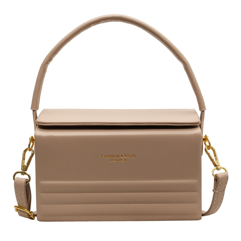Women’s Stylish Versatile Box Crossbody Bag – Elegant Mini Square Shoulder Purse for Daily & Party Wear