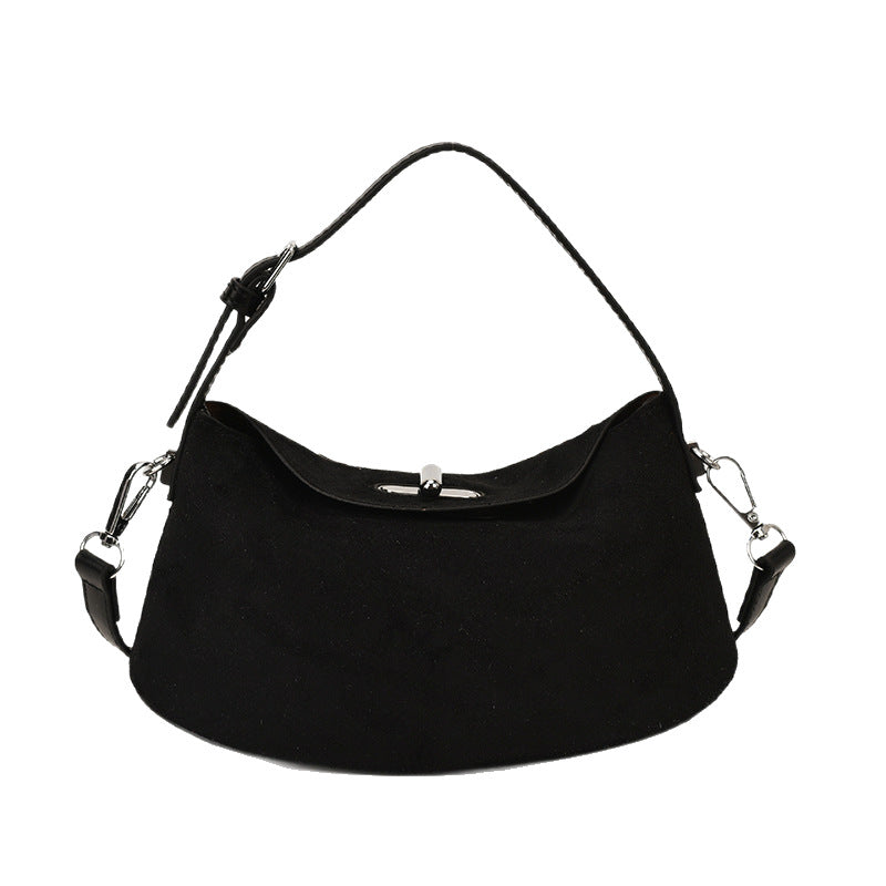 Women’s Fashionable Retro Tote Shoulder Bag – Large Capacity Vintage Style Handbag for Work & Daily Use