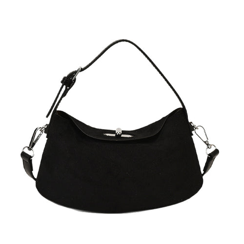 Women’s Fashionable Retro Tote Shoulder Bag – Large Capacity Vintage Style Handbag for Work & Daily Use