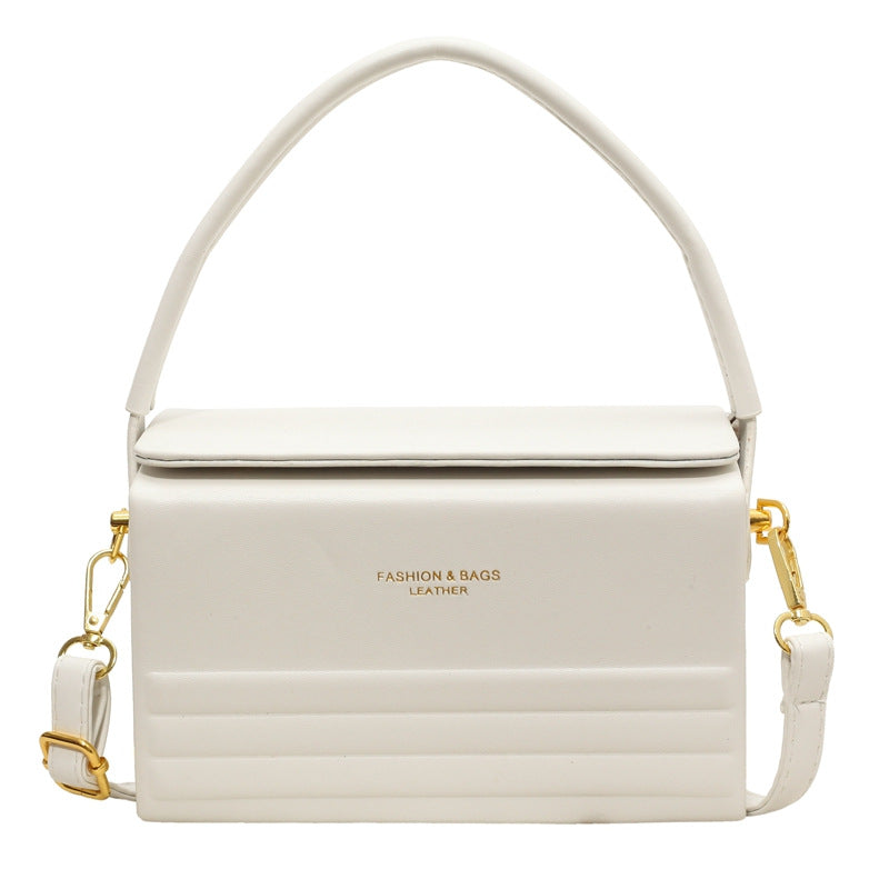 Women’s Stylish Versatile Box Crossbody Bag – Elegant Mini Square Shoulder Purse for Daily & Party Wear