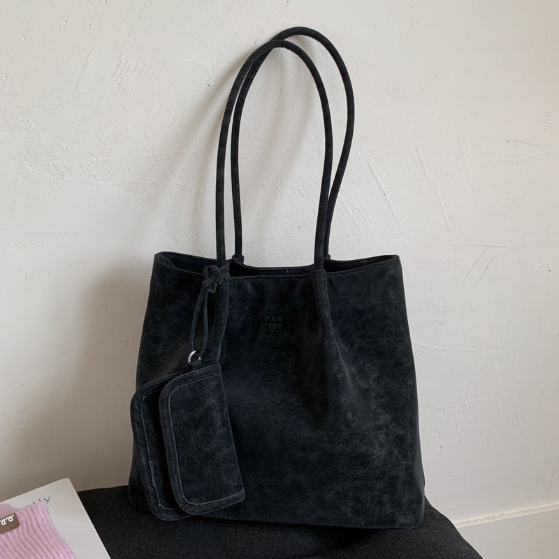 Women’s Sophisticated Retro Versatile Shoulder Bag – Elegant Vintage-Inspired Handbag for Work & Daily Wear