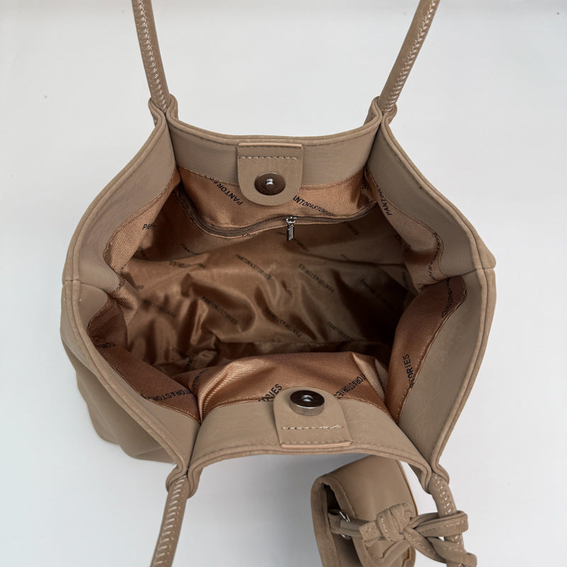 Women’s Sophisticated Retro Versatile Shoulder Bag – Elegant Vintage-Inspired Handbag for Work & Daily Wear