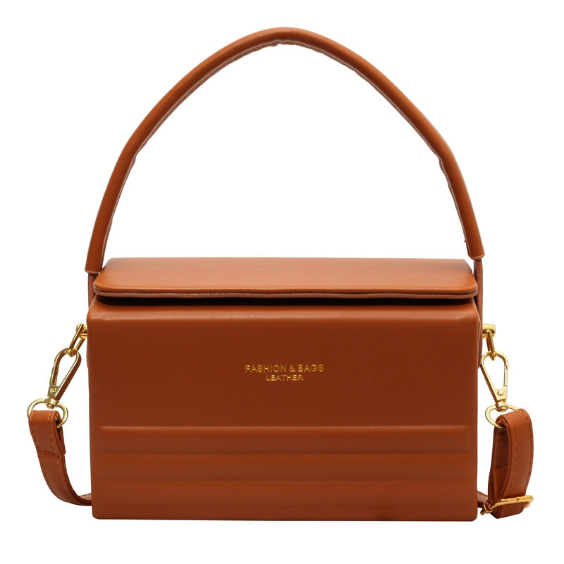 Women’s Stylish Versatile Box Crossbody Bag – Elegant Mini Square Shoulder Purse for Daily & Party Wear