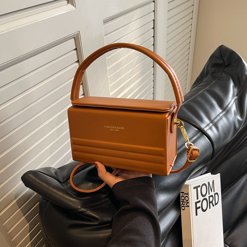 Women’s Stylish Versatile Box Crossbody Bag – Elegant Mini Square Shoulder Purse for Daily & Party Wear